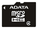microSDHC Class 4 16GB + SD adapter